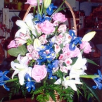 Корзина с цветами 