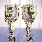 Декор фужеров