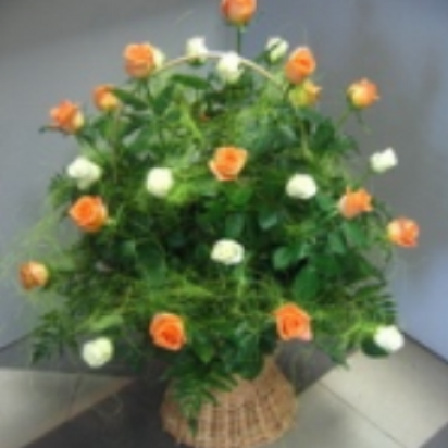 Корзина с цветами 